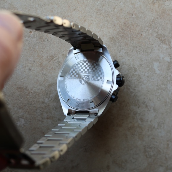 Tag Heuer CAZ1010.BA0842 Mens Formula 1 Watch Black Silver Chronograph Stainless - Picture 6 of 16